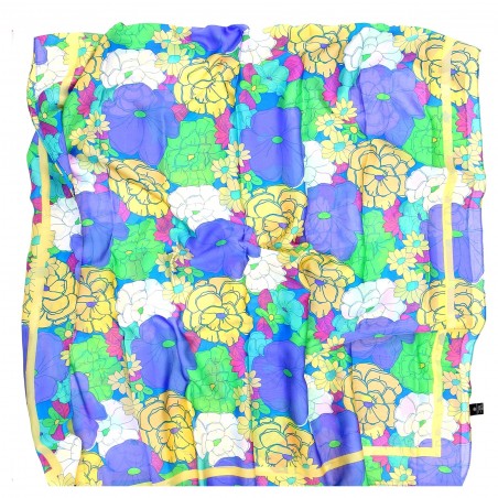 Foulard femme G.Pasquier soie et viscose - Matière noble 12,90€