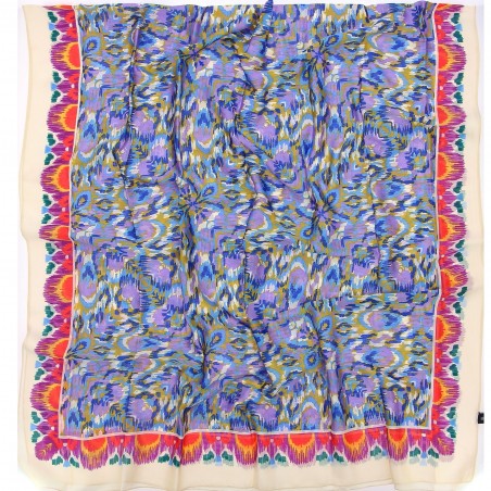 Foulard femme G. Pasquier multicolore  - Matière noble 12,90€