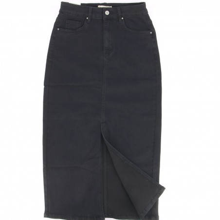 Jupe en jean femme Nina Carter, noire - Matière noble 29.90€