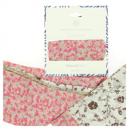 Foulard femme Gérard Pasquier, imprimé  floral - Matière noble 12,90€