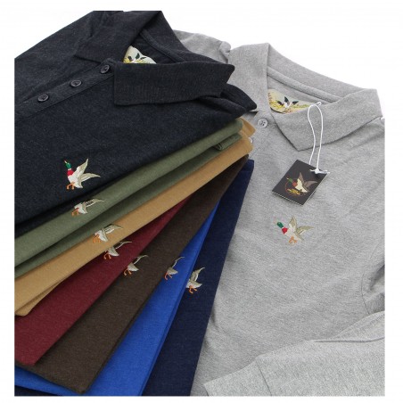Polo manches longues  Chevignon marron - Matière noble 19,90€
