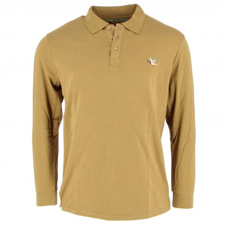 Polo manches longues  Chevignon Camel - Matière noble 19,90€