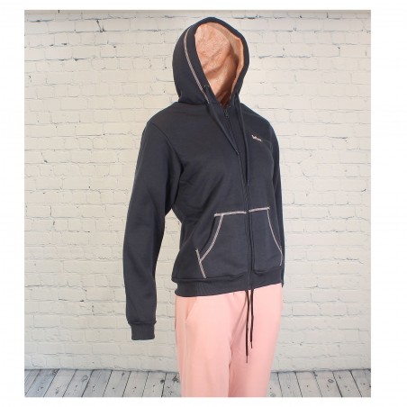 SWEAT FEMME CAPUCHE  LEE COOPER MARINE - Matière noble 24,90€