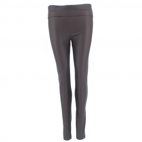 Legging  cuir RODIER noir chic, confortable, Matière noble