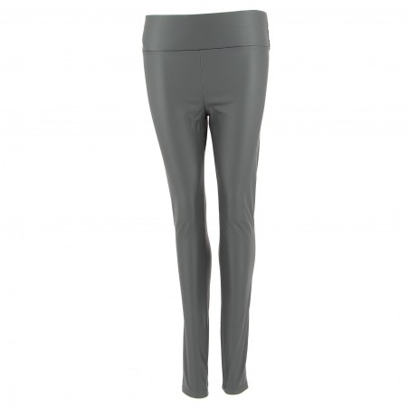 Legging simili cuir RODIER gris chic, confortable, Matière noble17.90€
