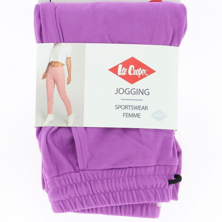 Bas jogging femme mode LEE COOPER divers coloris, Matière noble 14,90€