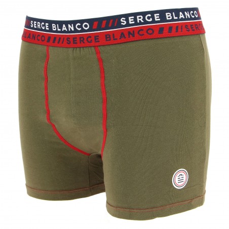 Boxer SERGE BLANCO, divers coloris,  pas cher -  Matière-noble 5,90€