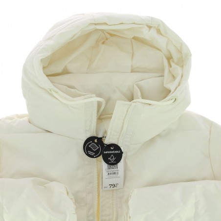 Doudoune femme Camaieu crème oversize - Matière noble 45,90€
