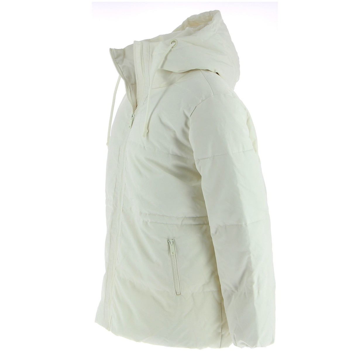 Doudoune femme Camaieu crème oversize - Matière noble 45,90€