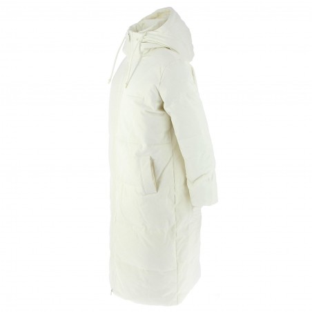 Doudoune longue femme Camaieu oversize crème - Matière noble 49,90€