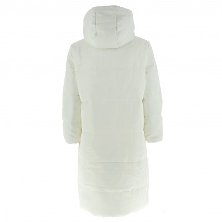 Doudoune longue femme Camaieu oversize crème - Matière noble 49,90€