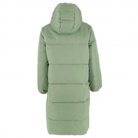 Doudoune longue femme Camaieu oversize kaki - Matière noble 49,90€