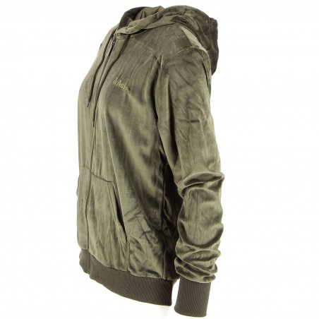 LES PETITES ensemble jogging velours, kaki à 24.90€ - Matière noble
