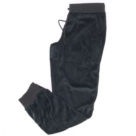 Jogging femme LES PETITES velours noir à 24.90€ - Matière noble