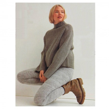 Legging J-L Scherrer, chaleur et douceur - Matière noble 19,90€