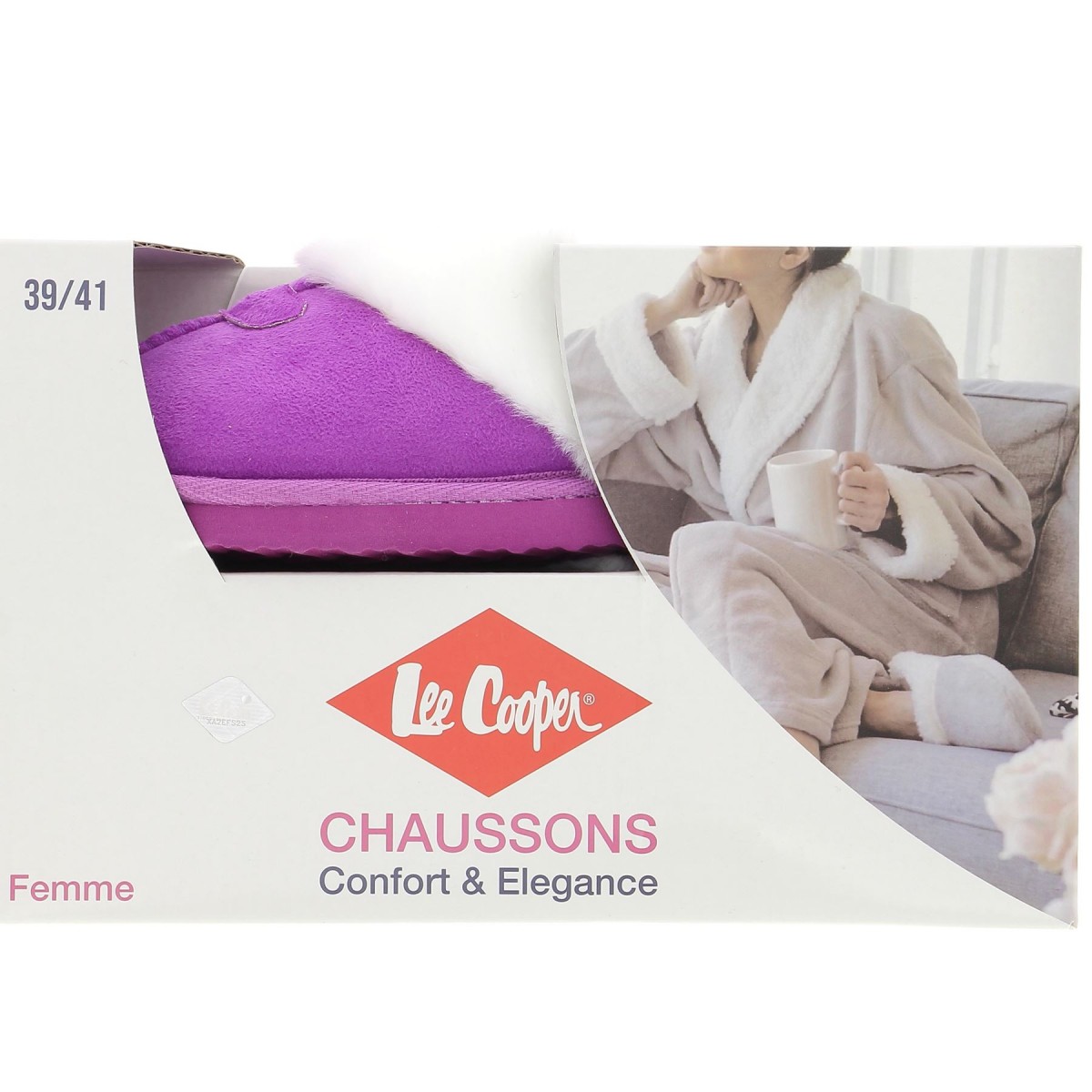 Chaussons fourrés femme LEE COOPER divers coloris 15.90€ - Matière noble