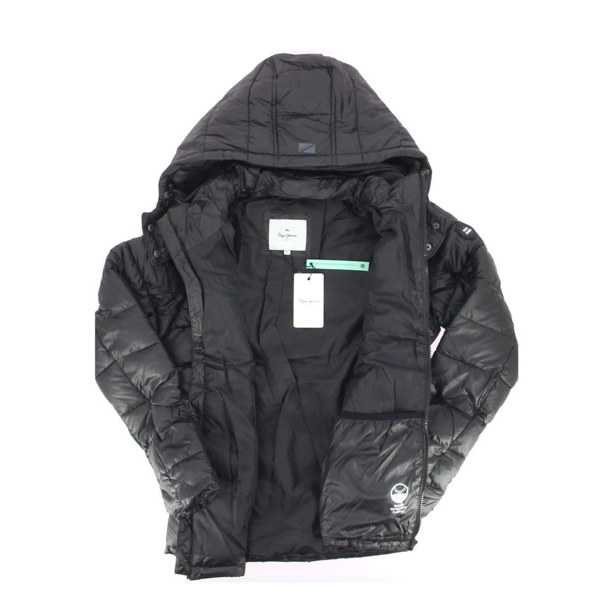 Doudoune femme PEPE JEANS noire - Matière noble 59.90€