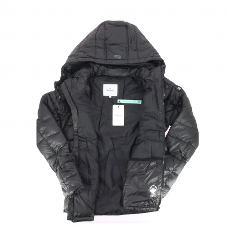 Doudoune femme PEPE JEANS noire - Matière noble 59.90€