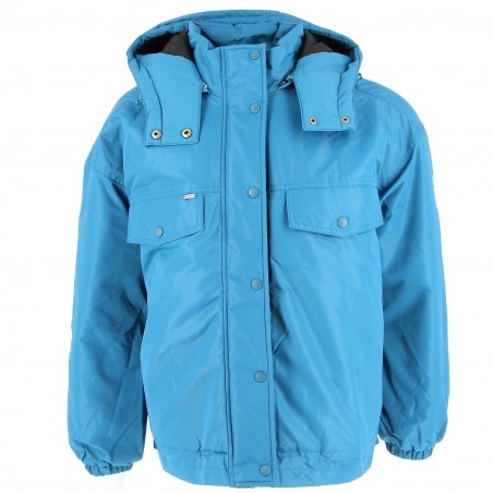 Doudoune courte femme PEPE JEANS bleue - Matière noble 59.90€