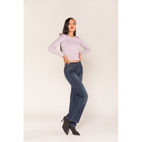 Jean Flare stretch Nina Carter brut femme - Matière noble 29,90€
