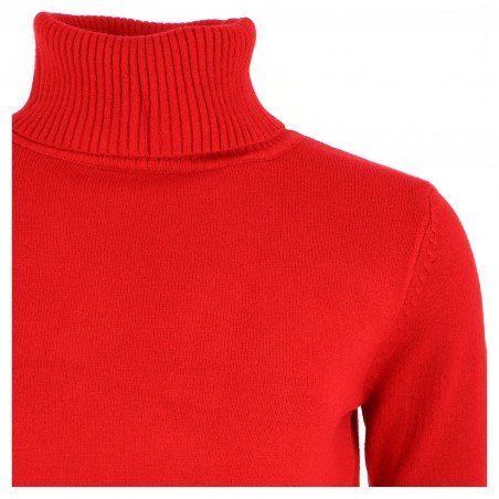 Sélection de Pull femme col roulé doux et chaud, divers coloris - Matière noble 16.90€