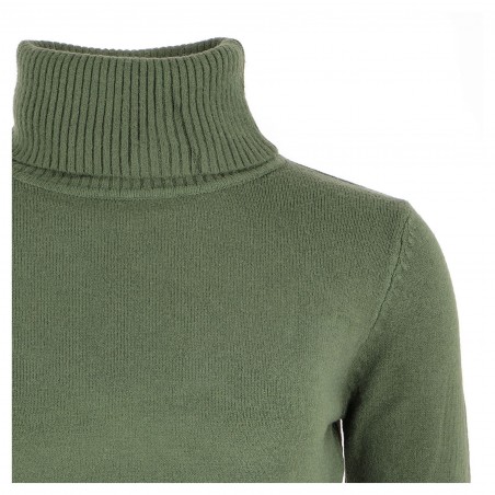 Sélection de Pull femme col roulé doux et chaud, divers coloris - Matière noble 16.90€
