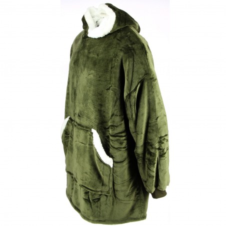 Sweat plaid "Cocooning" Kindy , divers coloris  - Matière noble 24.90€