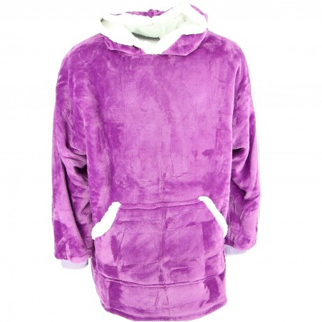 Sweat plaid "Cocooning" Kindy , divers coloris  - Matière noble 24.90€