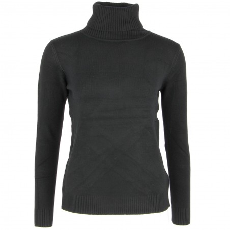 Pull femme col roulé doux et chaud, divers coloris - Matière noble 16.90€