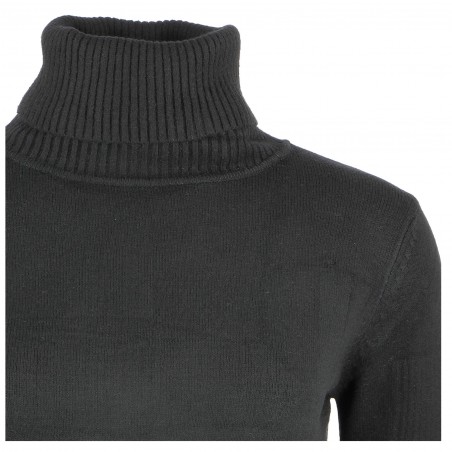 Pull femme col roulé doux et chaud, divers coloris - Matière noble 16.90€