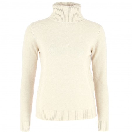 Pull femme col roulé doux et chaud, divers coloris - Matière noble 16.90€