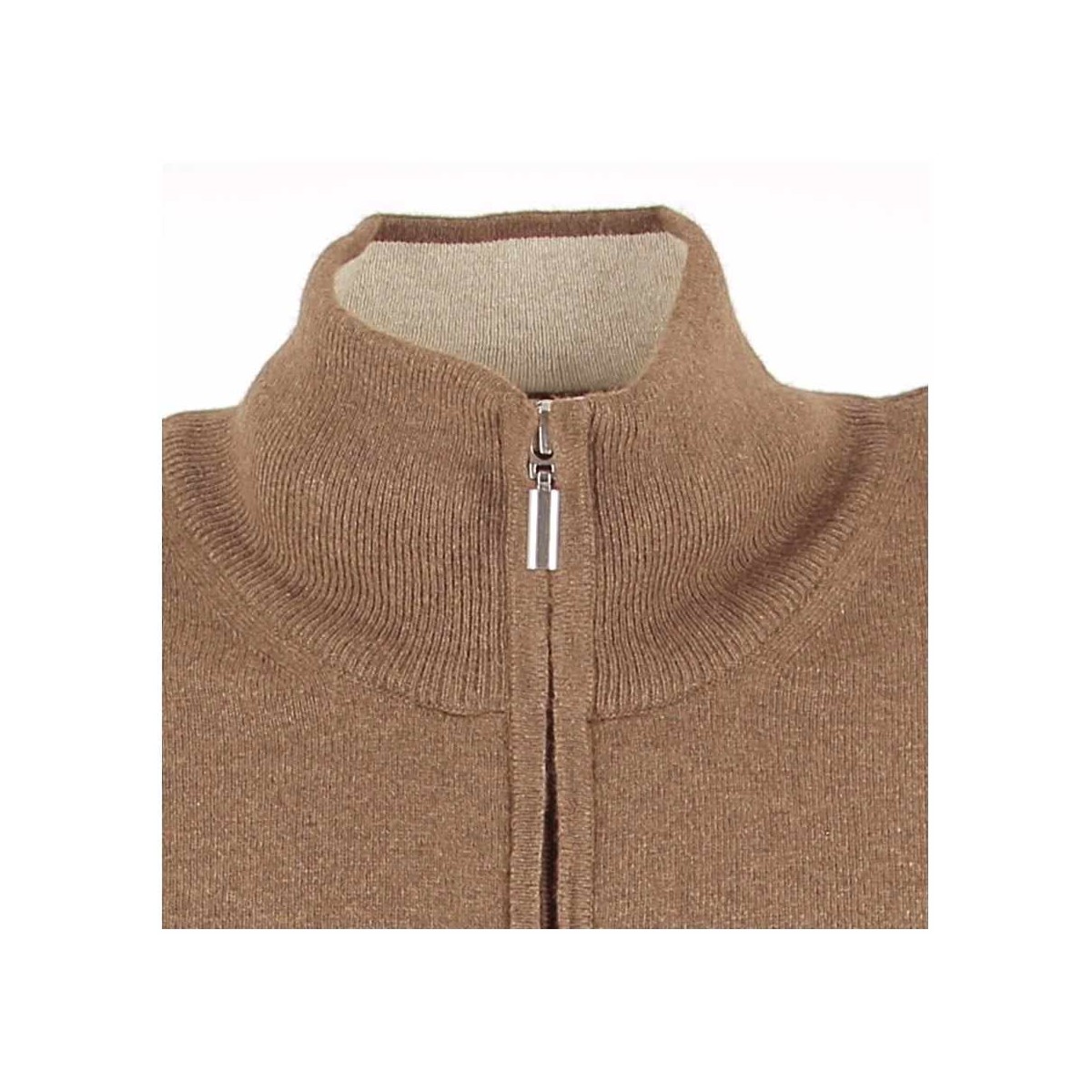 Gilet homme laine etCachemire marron - Matière noble 39.90€