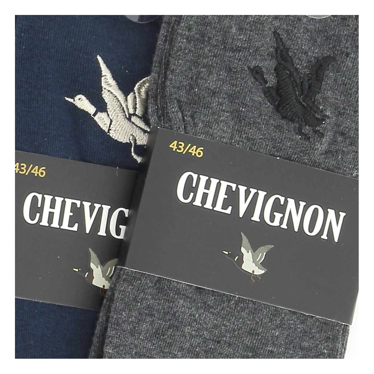 Chaussettes homme Chevignon 65% Coton - Matière noble 2.90€