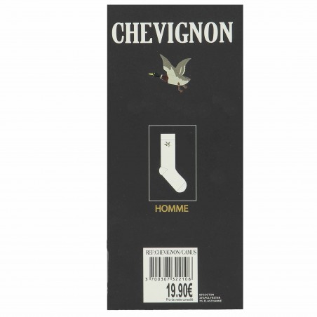 Chaussettes homme Chevignon 65% Coton - Matière noble 2.90€