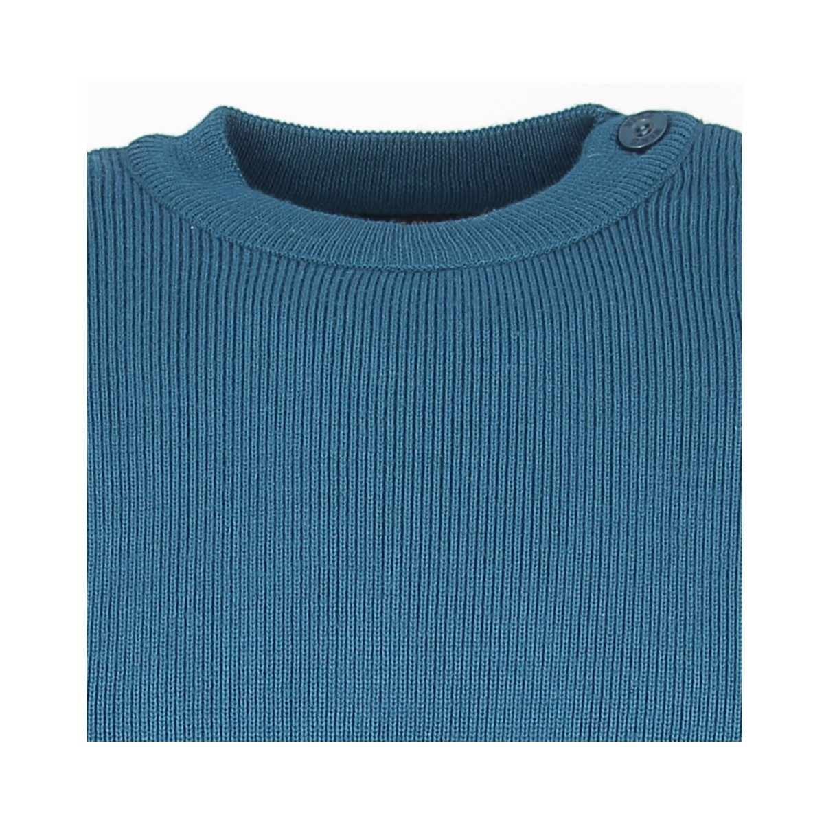 Pull marin homme Mérinos  bleu Paon - Matière noble 49.90€