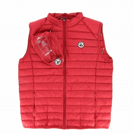 Doudoune homme sans manche JOTT rouge  - Matière-noble  79.90€