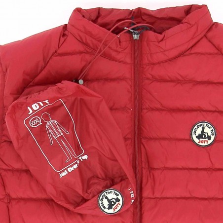 Doudoune homme sans manche JOTT rouge  - Matière-noble  79.90€