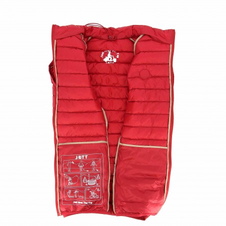 Doudoune homme sans manche JOTT rouge  - Matière-noble  79.90€
