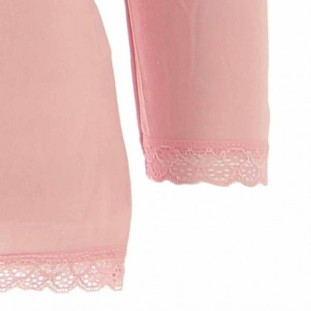 Tee-shirt chaud RODIER rose manches longues - Matière noble 8,90€