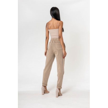 Pantalon ample beige Nina Carter - Matière noble 29,90€