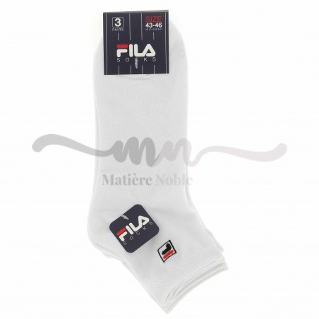 Chaussettes basses FILA unisexe - Matière noble 8.90€