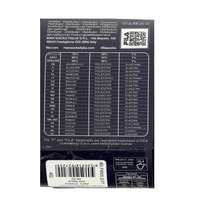 Chaussettes sport FILA unisexe - Matière noble 8.90€