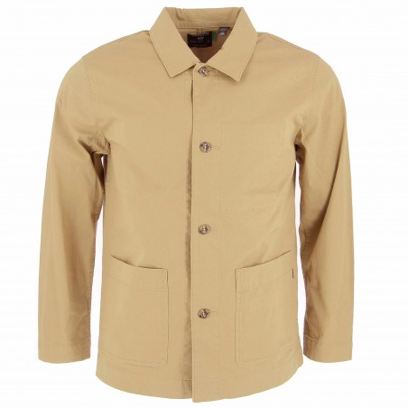 Veste toile homme DOCKERS, coloris beige - Matière noble 39.90€