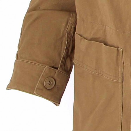 Veste toile homme DOCKERS, coloris beige - Matière noble 39.90€