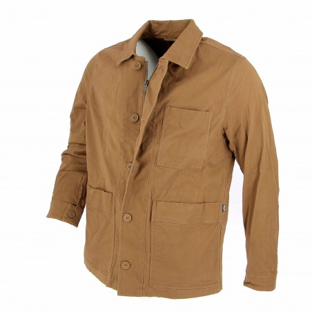 Veste toile homme DOCKERS, coloris beige - Matière noble 39.90€