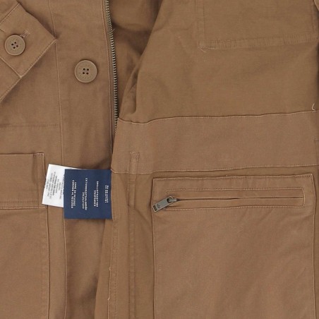 Veste toile homme DOCKERS, coloris beige - Matière noble 39.90€