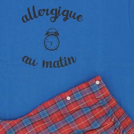 PYJAMA SHORT ARTHUR, divers motifs et coloris - Matière noble