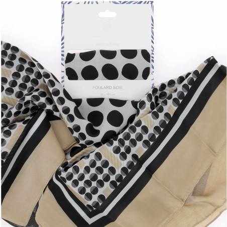 Foulard écharpe G.Pasquier, livraison rapide - Matière noble 12,90€