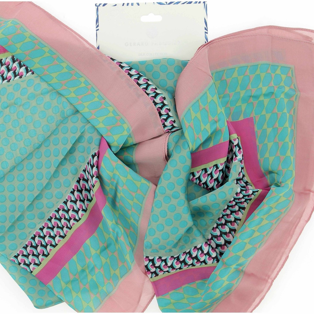 Foulard écharpe G.Pasquier, livraison rapide - Matière noble 12,90€