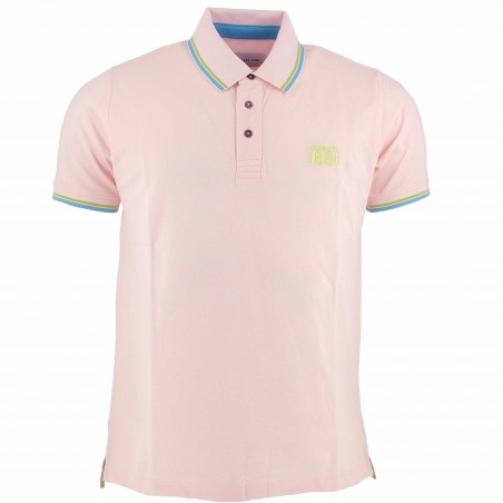 Polo homme CERRUTI 1881 rose pâle - Matiere-noble 26,90€